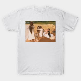 Women Combing Their Hair by Edgar Degas T-Shirt